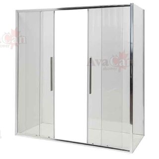 Душевой уголок AvaCan FC2 170-190 + SC100 хром